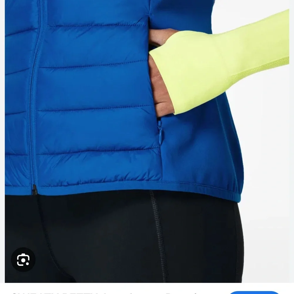 Sweaty Betty  Accelerate Puffer Vest like new! - Picture 3 of 9